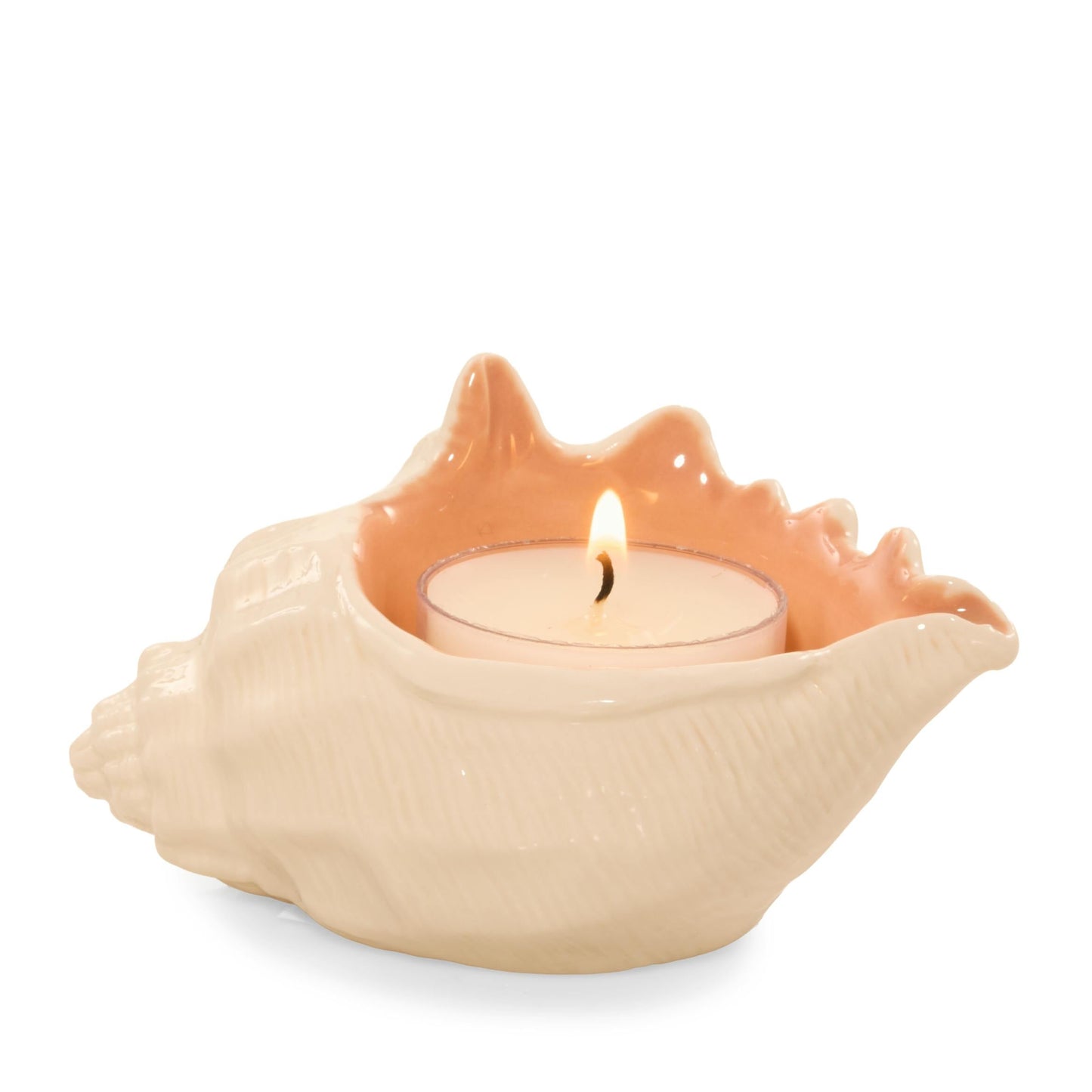 Seashell Tea Light Candle Holder (S3FVN)