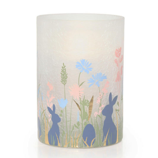Easter Bunny Jar Candle Holder 9LQI